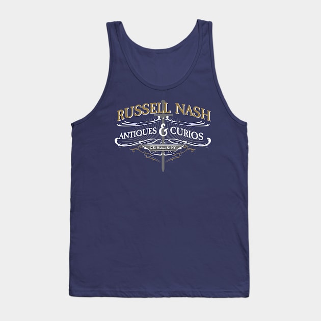 Russell Nash Antiques and Curios Tank Top by Meta Cortex